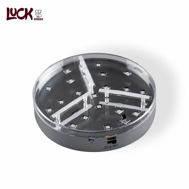 Factory 6inch LED Shisha Hookah Light Base Remote Control 16 Colors Light Bar Chargeable Lamp