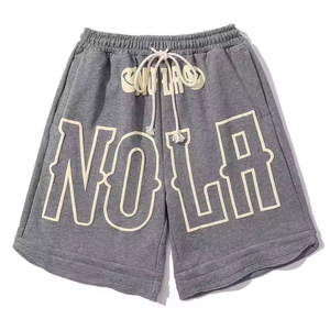 High Quality Men's <b>Board</b> Shorts Cotton Puff Print Men <b>Board</b> Shorts Quick Dry Men <b>Board</b> Shorts with Customization - Product Image 1