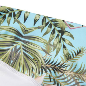 Custom Sublimation Rash Guard Men Long Sleeve UV Protection Compression Shirt <b>Surf</b> Swim BJJ MMA Tropical <b>Print</b> Quick Dry Spandex - Product Image 5