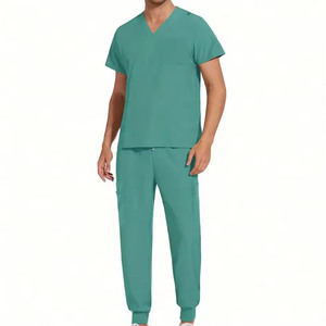 Uniforme Médico de Alta Calidad para Hombre a Precio de Mayoreo, Conjuntos de Uniformes 100% Algodón con Opciones Personalizables - Product Image 1