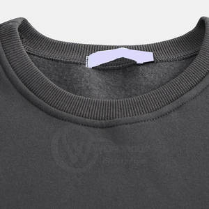 Pull-over à manches longues pour hommes, sweatshirts respirants en coton/polyester à séchage rapide, sweatshirts à capuche à motif solide, teints en hiver avec logo personnalisé direct - Product Image 3