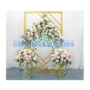 Arco de decoración de Metal para escenario, para bodas, globos de flores, interior, exterior, jardín, Patio, decoración de fiesta, Fondo de boda para recepción - Product Image 1