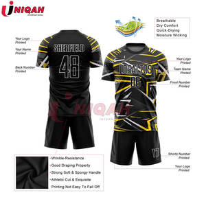 Custom Vintage Plain Football Jerseys Kids' Sports Wear Uniforms for Children's Soccer <b>Teams</b> - Product Image 5