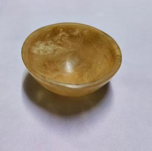 Nouvelle tendance personnalisée couleur ombragé résine noix bol fabriqué à la main Style minimaliste couverts ustensiles de cuisine écologique service alimentaire - Product Image 1