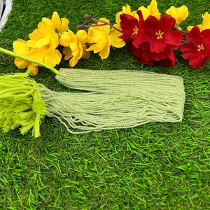 ลูกปัดควอตซ์เพอริโดสีธรรมชาติแท้ขนาด3มม. สีเขียวตัดเป็นเส้นเล็กๆสำหรับทำเครื่องประดับขายส่งมาก - Product Image 6