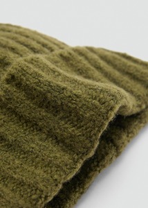 Gorro de Punto Jacquard Cálido de Fibra Acrílica de Color Sólido con Logotipo Bordado Personalizado al por Mayor de Moda ODM/OEM - Product Image 4