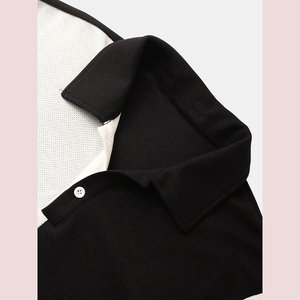 T-shirts polo à manches courtes pour hommes de haute qualité Design personnalisé fabriqué propre marque Service OEM à motif solide - Product Image 4