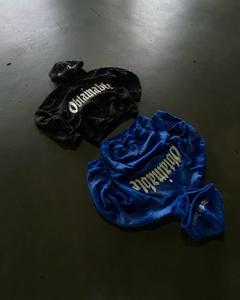 Streetwear personnalisé sweats à capuche avec fermeture éclair et fermeture éclair en strass vintage pour hommes avec patch de broderie en éponge française avec fermeture éclair Boxy - Product Image 3