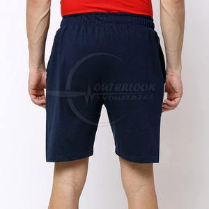 Wholesale <b>Men's</b> Loose Fit <b>Elastic</b> <b>Waist</b> <b>Shorts</b> Customized Plus Size Casual Use Solid Pattern - Product Image 4