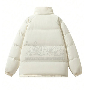 เสื้อแจ็คเก็ตพัฟเฟอร์ผู้หญิงแบบใหม่ แขนยาว ผ้าไนลอน/โพลีเอสเตอร์ - Product Image 2