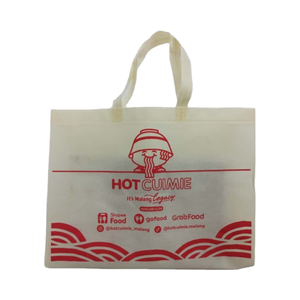 Althea Ecobag Bolsas de embalaje de grado alimenticio Spunbond reutilizables gruesas-Logotipo personalizado/Diseño gráfico Sellado térmico Serigrafía - Product Image 1