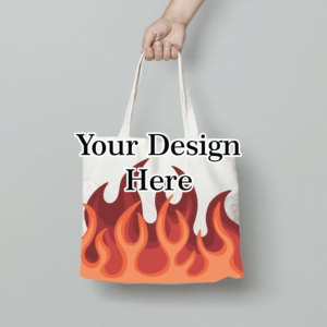 Custom Cotton <b>Tote</b> <b>Bag</b> for Supermarket Use Personalized Design with Printed Shoulder Closure for Beach <b>Work</b> Travel Gift <b>Tote</b> <b>Bag</b> - Product Image 5