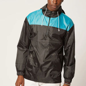 Veste coupe-vent légère à demi-zip de haute qualité, 100% polyester, sur mesure pour hommes - Product Image 1