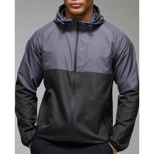 Chaqueta cortavientos para hombre, chaqueta de chándal deportiva, chaquetas impermeables transpirables y resistentes al agua - Product Image 1