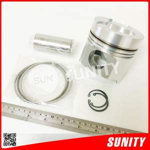 Taiwan sunity Clips d'axe de piston 6LY de haute qualité et segments de piston OEM 719593-22722 pour YANMAR 6LY Diesel Marine - Product Image 2