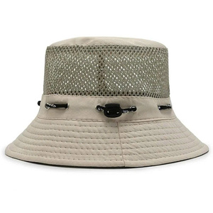 Sombrero para el sol con ala ancha, transpirable, protección UV, ajuste unisex - Product Image 1