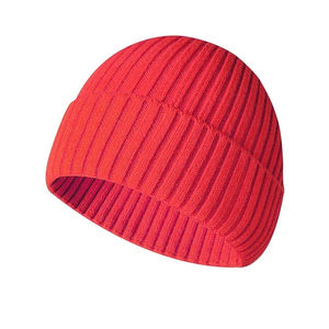 Bonnet d'hiver jacquard en gros Bonnet tricoté Casquette sans bord décontractée pour adultes Logo de broderie personnalisé Chaleur hivernale universelle - Product Image 6