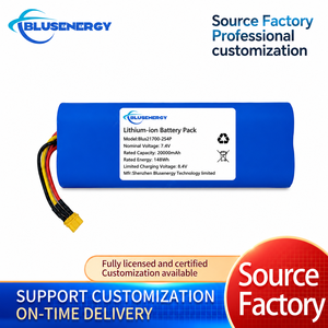 Paquete de Baterías de Iones de Litio Cilíndricas de 7.4V 20000mAh 2S4P de Alta Capacidad, Recargables, con BMS para Drones UAV y CCTV, Suministro de Fábrica - Product Image 2