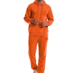 Survêtement Hommes 1/4 Sweat À Capuche Zip Cargo Hommes Slim Fit Survêtement Ensemble 1/4 Quarter Zip Hoodie Tapered Cargo Joggers S - 2XL - Product Image 4