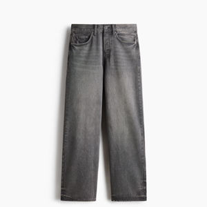 Jeans en denim décontractés à coupe droite pour hommes et femmes, pantalon ample, look classique, tissu confortable, style quotidien - Product Image 3