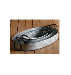 Plateau de service alimentaire rond de luxe en métal Plateau de service de restauration rapide de qualité supérieure Idéal pour les ustensiles de cuisine à un prix abordable - Product Image 5