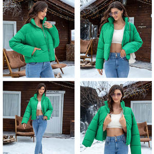 New Winter Puffer Jacket <b>Ladies</b> Warm Hooded Cotton-Padded Clothes Slim Winter Jackets Women <b>Coats</b> - Product Image 5