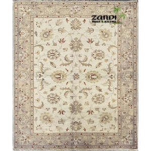 มือหนึ่งที่ผูกปมหนึ่งในประเภท peshwar และ Khotan พรม4'10x7'3 Pes_Kho_52 - Product Image 1