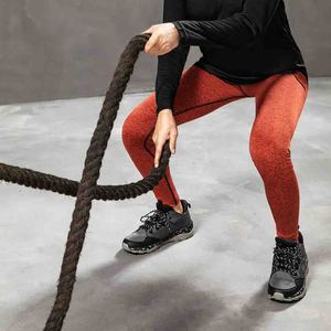 <b>Crossover</b> Seamless Elastic <b>Waist</b> <b>Yoga</b> <b>Leggings</b> XS With <b>High</b> <b>Waist</b> for Kids and Adults <b>Flared</b> Design - Product Image 2