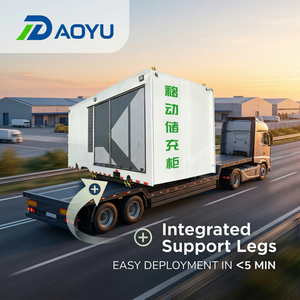 Estación de Carga Rápida Móvil Robusta de 280 kWh para Vehículos Eléctricos, CCS2, CCS1, GBT, DC, IP54, para Uso Comercial en Exteriores y Rescate en Carretera - Product Image 4