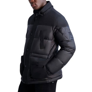 Stand Collar Down Cotton Padded Puffer <b>Jacket</b> Unisex Winter Warm Thicker Puffer bubble Coat Man <b>Jacket</b> - Product Image 2