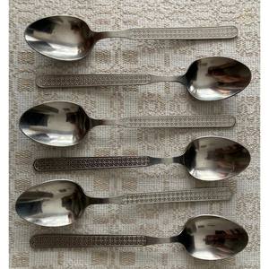 Ensemble de 5 couverts modernes et créatifs de créateur en acier inoxydable pour hôtels Ensemble d'argenterie de luxe fini miroir pour mariage - Product Image 4