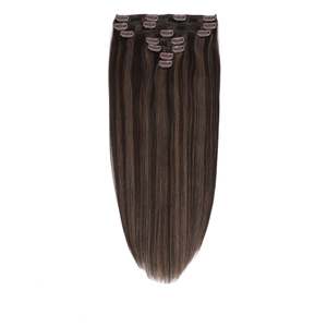 9A บราซิลเลี่ยน เรมี คิงกี้ สเตรท คลิปอิน แฮร์ เอ็กซ์เทนชั่นส์ 24 นิ้ว สี 1B - Product Image 3