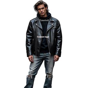 Chaqueta de cuero de diseño personalizado hecha a mano Proveedor Chaqueta de cuero de diseñador Fábrica de fabricación personalizada - Product Image 1