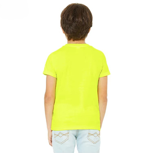Vêtements pour filles de qualité supérieure T-shirt à manches courtes 100% coton avec marque personnalisée et couleur T-shirt décontracté pour enfants - Product Image 6