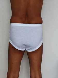 Venta al por mayor transpirable de alta calidad negro Premium 100% algodón logotipo personalizado blanco calzoncillos cómodos para hombres ropa interior para hombres - Product Image 6