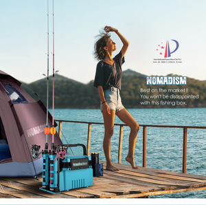 Vente en gros ABS PP Durable Multifonctionnel Rigide Boîte de rangement pour matériel de pêche Boîte de leurre étanche 6 couleurs Stream Lake Boat River - Product Image 2