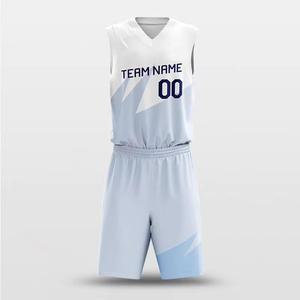 Nuevo modelo sublimación baloncesto Jersey 100% poliéster baloncesto uniforme - Product Image 5