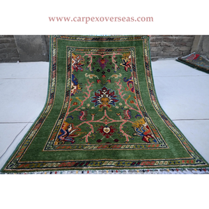 Fine Quality Handmade Persian Wool Area Rug For Home Hotel Hallway Fast Shipping Non Slip and Washable - Product Image 1