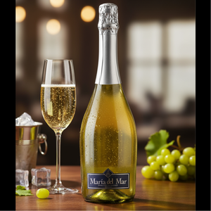 Maria Del Mar Trắng Brut airen rượu vang sủi 10.5% vol rượu 0.75 LT 8429531000730 Tây Ban Nha - Product Image 5