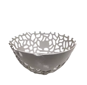 Lujosos cuencos de metal sostenibles para Decoración de mesa Utensilios de cocina duraderos Suministros directos de fábrica para frutas, nueces y chocolates - Product Image 1