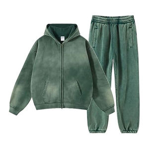 Chándales Deportivos para Hombre de la Mejor Calidad, con Cierre, Desgastados, 100% Poliéster, Talla Grande, Ecológicos, Lavables, de Forro Polar para Invierno - Product Image 2