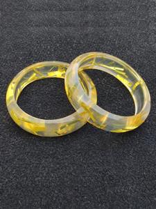 Bracelets de mode en résine fabriqués à la main pour femmes Accessoires accessoires colorés - Product Image 5