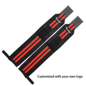 Premium Oriental Vikings Black & <b>White</b> Striped Elastic Wrist <b>Wraps</b> (Polyester & Rubber) for Sports-Unisex - Product Image 2