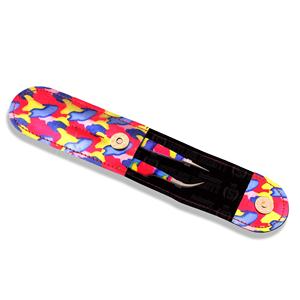 ซับในนุ่มและเย็บอย่างประณีต กระเป๋าหนังใส่ที่คีบออกแบบมาเพื่อการจัดเก็บอุปกรณ์เสริมความงามอย่างปลอดภัยและมืออาชีพ - Product Image 6