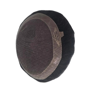 Perruque et patchs de cheveux 100% humains Remy indiens, prothèse, ondulation naturelle, ondulation profonde, cheveux Taz Bangladesh, bonnet U-Part, écologique - Product Image 1