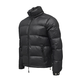 Manteau d'hiver réversible à capuche pour homme, nouveau, décontracté, chaud, en duvet, avec fermeture éclair, style rétro, imperméable, grande taille - Product Image 3