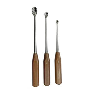 Juego de instrumentos quirúrgicos ortopédicos básicos Cureta de hueso de madera Suministro esencial para el cuidado de la salud - Product Image 3