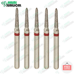 Fresas dentales de diamante con extremos cónicos, instrumentos aprobados por Hasni Surgical - Product Image 4