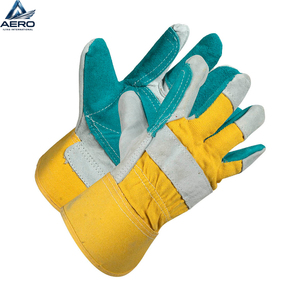 Guantes de trabajo de cuero, guantes de invierno para uso en exteriores, guantes de seguridad de cuero con logotipo personalizado a bajo precio - Product Image 6