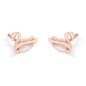 Pendientes de Perlas Regalia Swan para Mujer - Joyería de Fiesta con Diamantes Geométricos de Moda, Regalo Ideal - Product Image 4